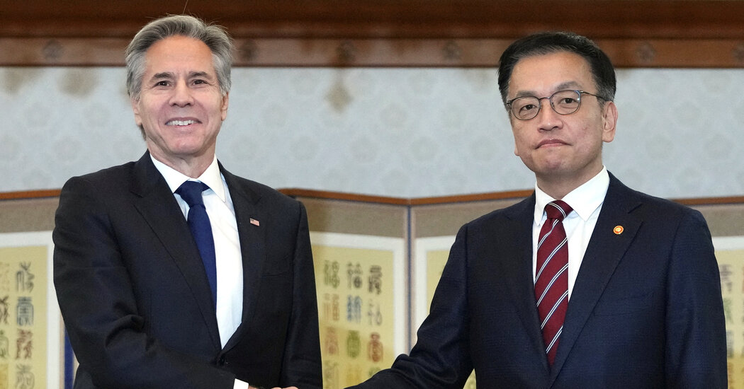 In Seoul, Blinken Affirms Alliance Amid Challenges to Democracies