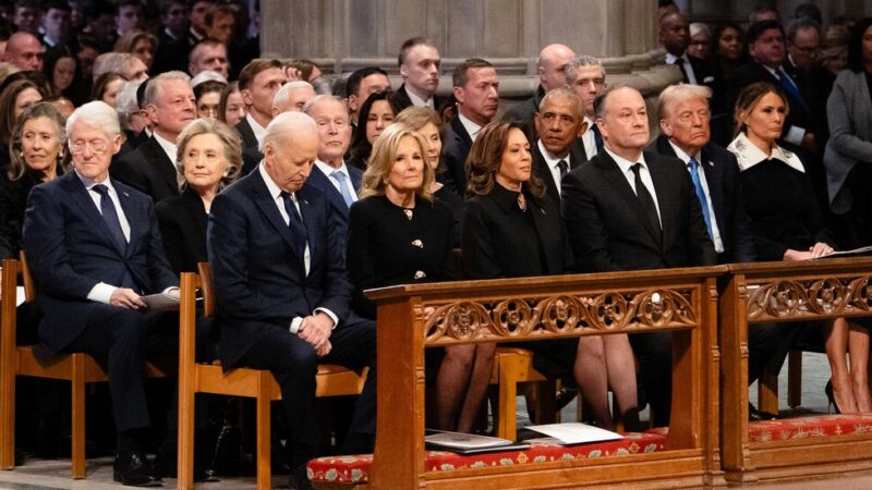 At Jimmy Carter’s Funeral, a Rare Image of Presidential Unity