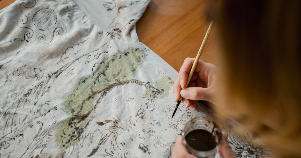 Swan Gossip, Small Talk Studio, and the Slow Growth of Hand-Painted Clothes