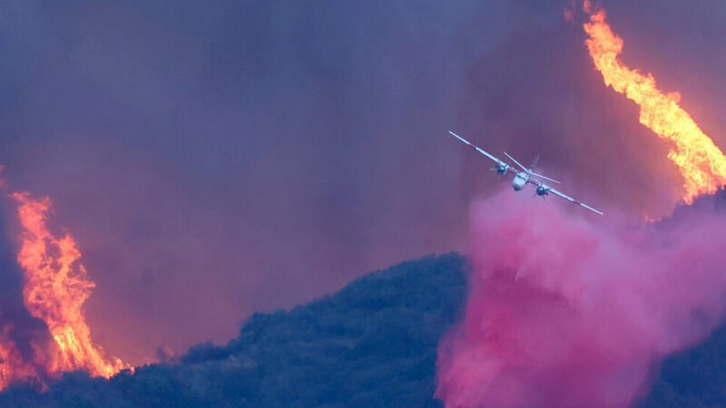 Pink Fire Retardant, a Dramatic Wildfire Weapon, Poses Its Own Dangers