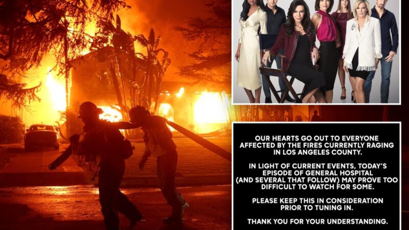 ‘General Hospital’ issues warning about episode amid Palisades Fire