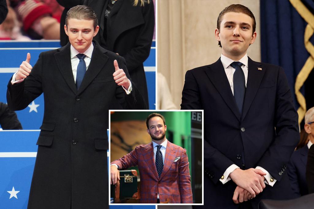 Barron Trump’s tailor reveals what first son, 18, is like behind closed doors