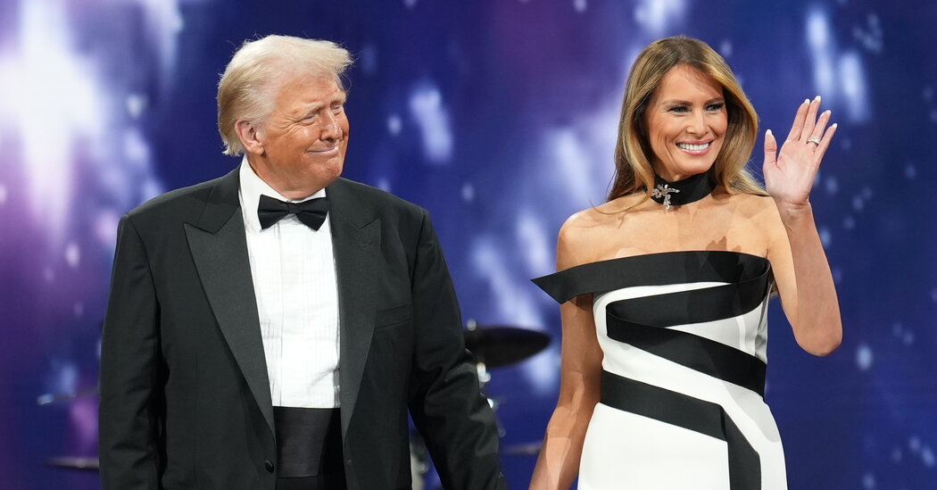 The Ball Gowns of Trump’s New ‘Golden Age’