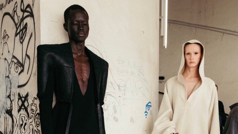 Rick Owens Strips Down for Paris Fashion Week