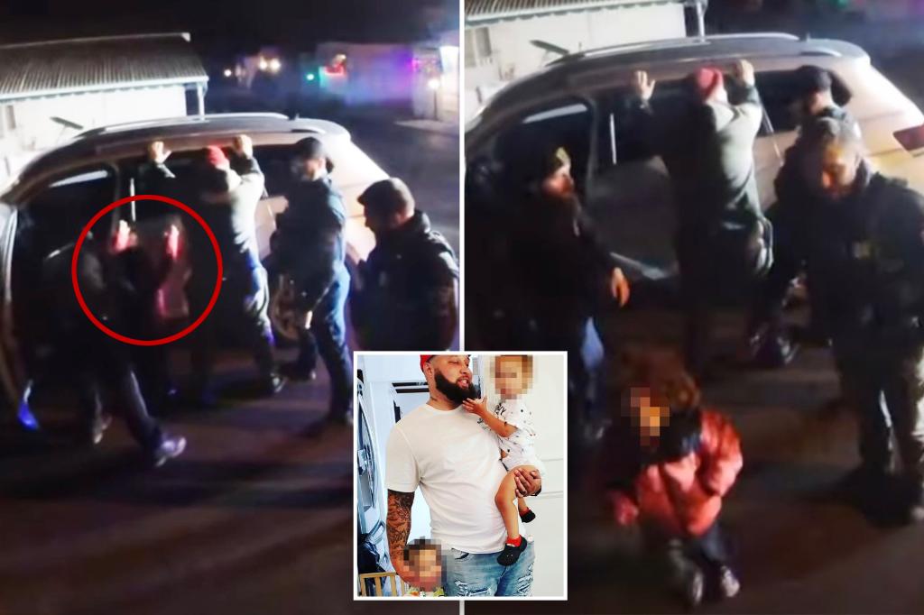 Ohio cops caught on video searching 5-year-old boy’s pockets alongside his dad during traffic stop