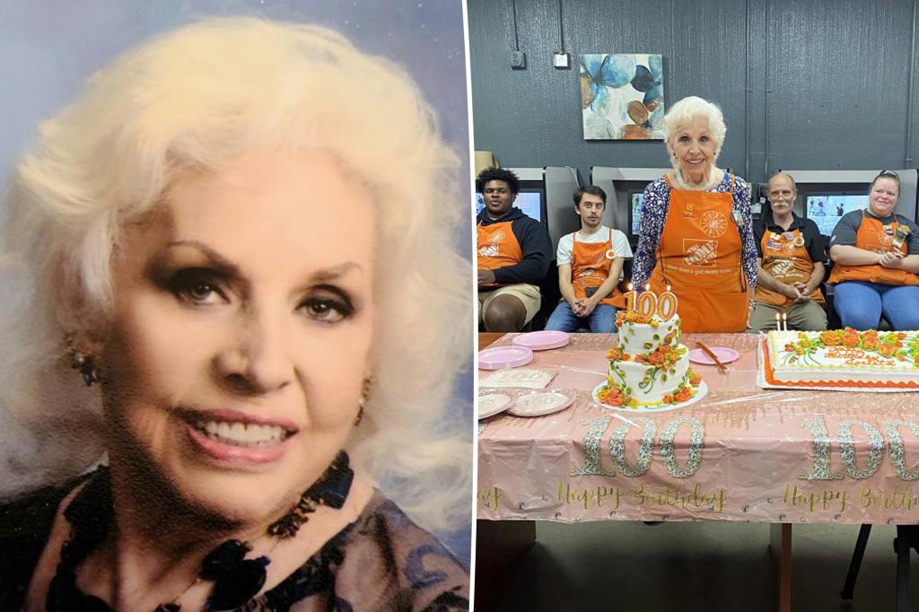 Home Depot’s oldest employee, 100, still helping customers