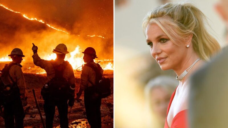 Britney Spears evacuates $7.4M mansion as LA fires rage, drives 4 hours to hotel