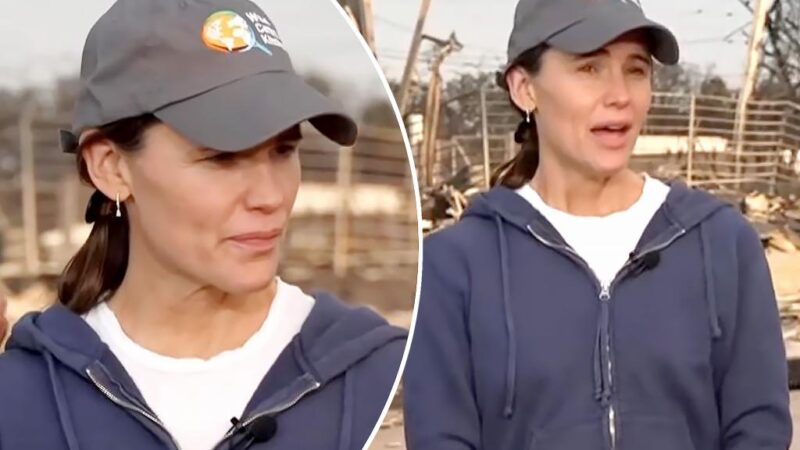 Jennifer Garner chokes up revealing she ‘lost a friend’ in the LA fires