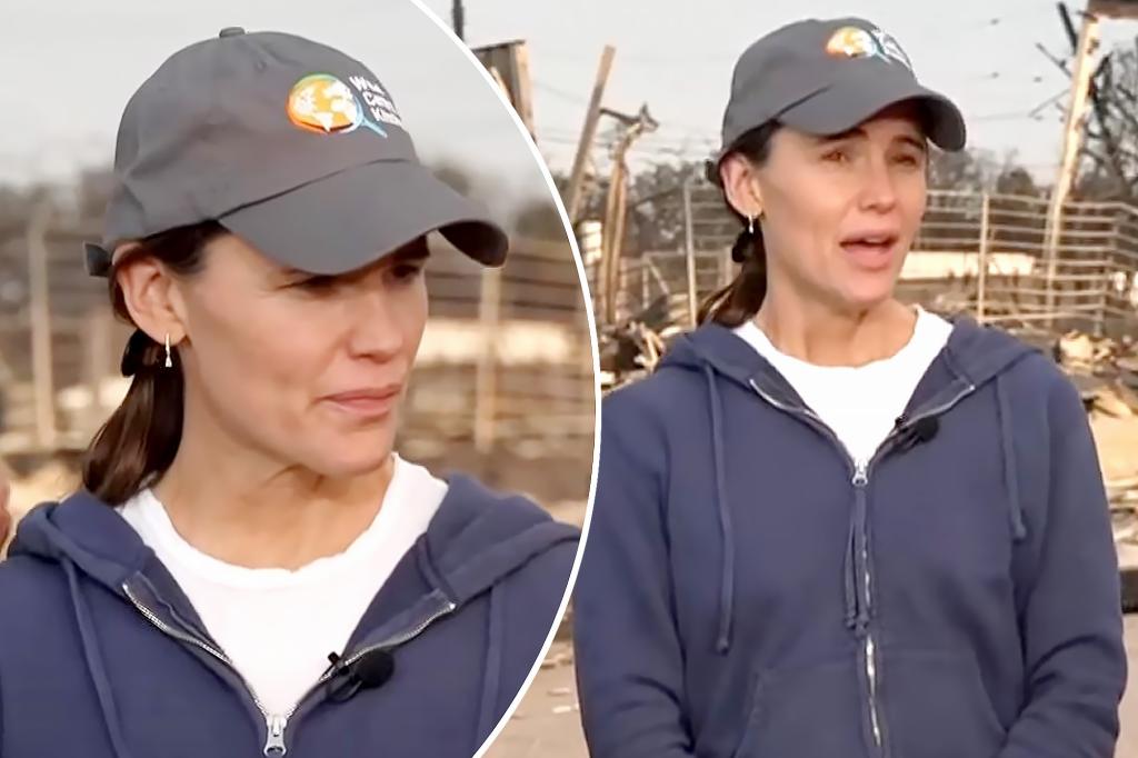 Jennifer Garner chokes up revealing she ‘lost a friend’ in the LA fires