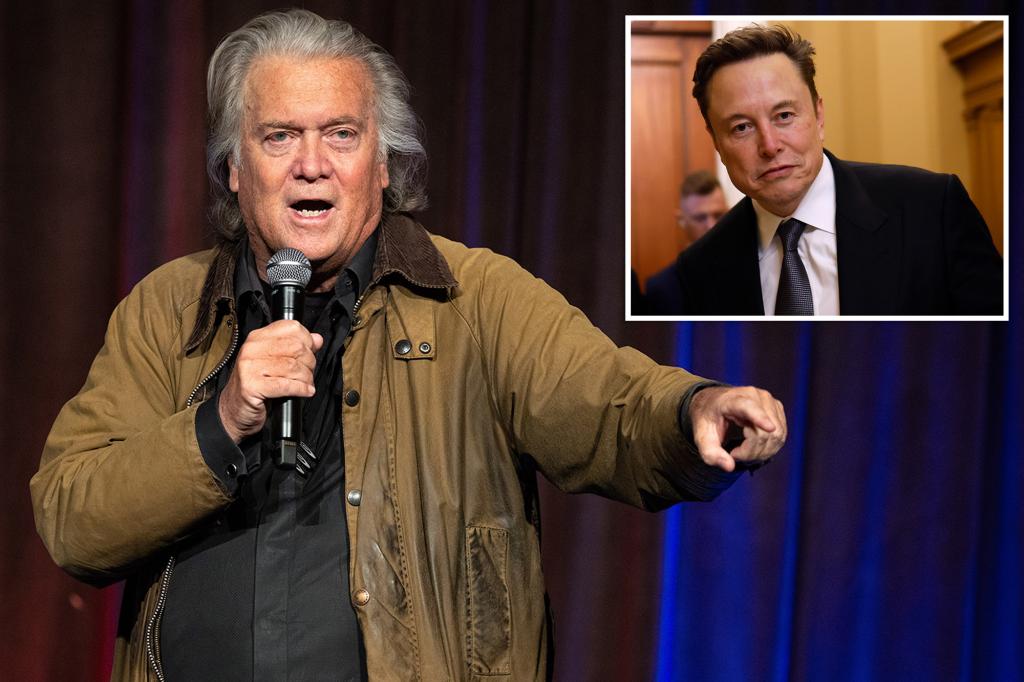 Steve Bannon goes berserk on Elon Musk, vows to drive him away from White House