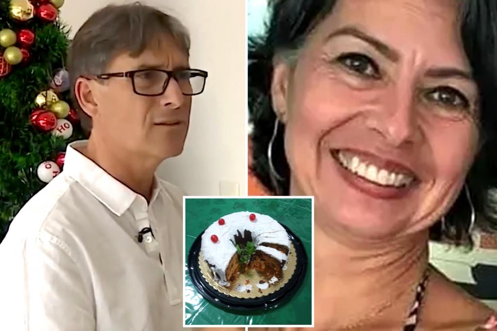 Husband of woman killed by arsenic-laced Christmas cake recalled fatal family gathering