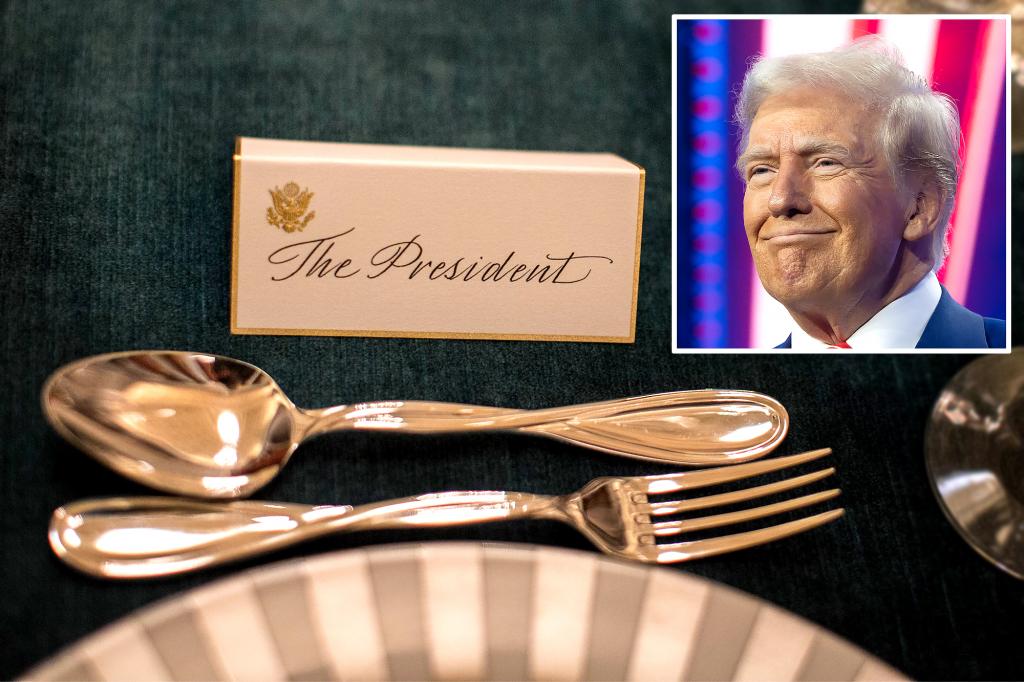 What’s on the menu for Donald Trump’s inaugural luncheon?