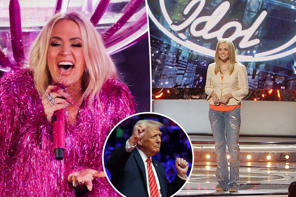 Carrie Underwood’s journey to Trump Inauguration from ‘American Idol’ champ