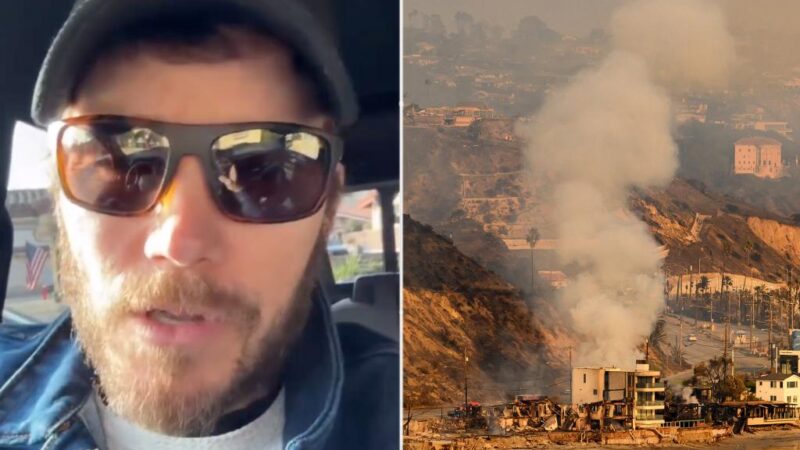 Chris Pratt says son’s school burned down in LA fires but house was spared