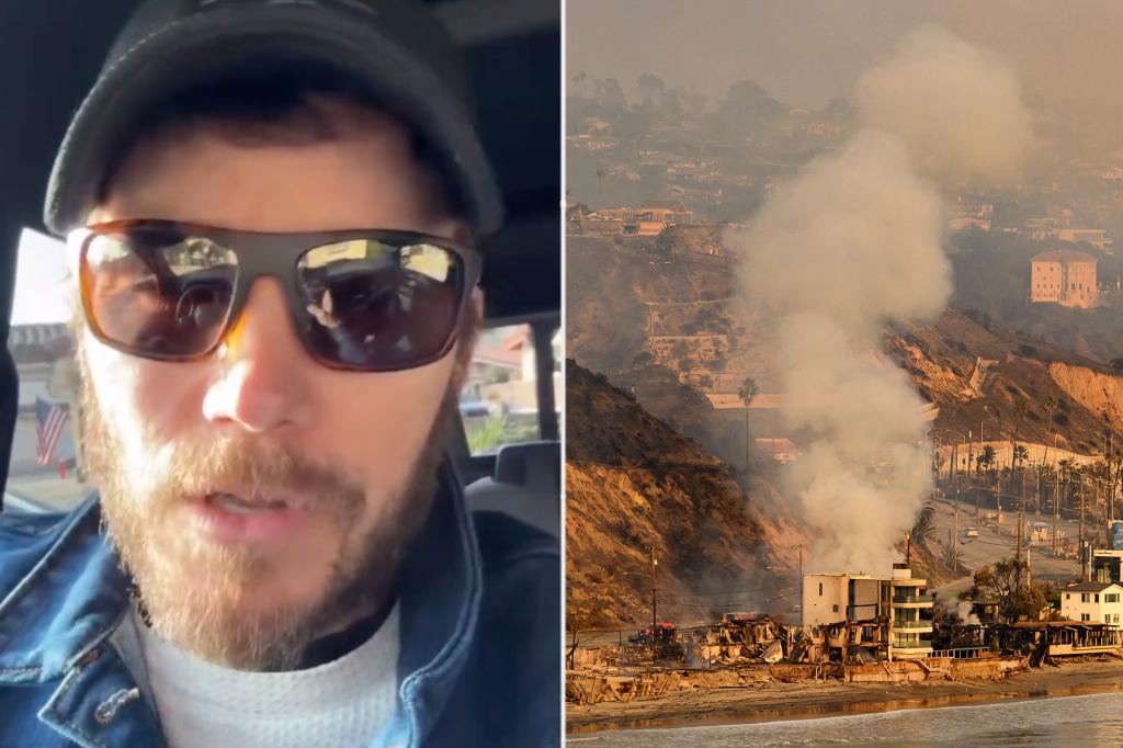 Chris Pratt says son’s school burned down in LA fires but house was spared