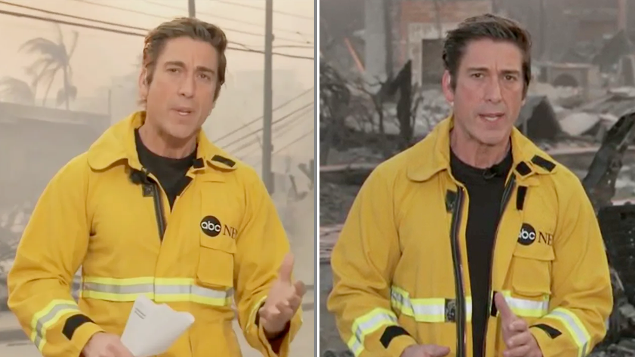 ABC’s David Muir returns to air with looser jacket after being mocked for ‘vanity’ with tailored look