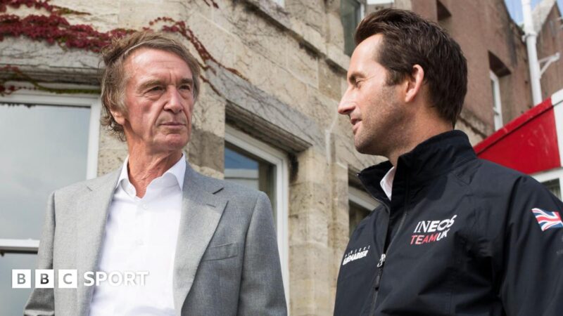 America’s Cup: Ben Ainslie splits from Sir Jim Ratcliffe’s Ineos Britannia sailing team