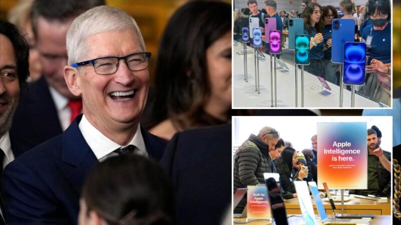 Apple CEO Tim Cook promises iPhone sales will rebound after AI features were slow to roll out