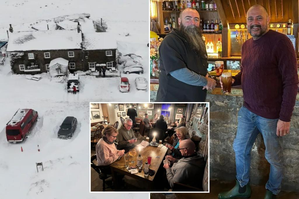 Bar guests, staff at Britain’s highest pub rescued after being snowed in for 5 days; vow to remain in touch