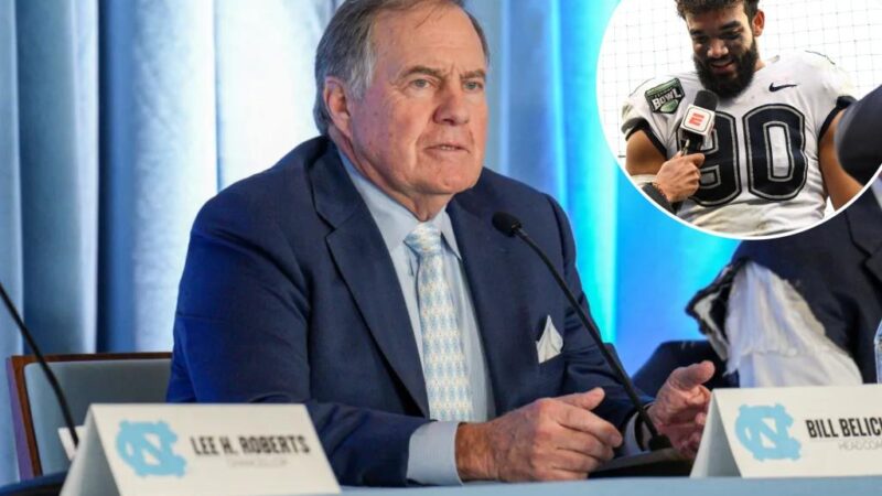 Bill Belichick secures UNC transfer amid Tom Brady-Raiders rumors