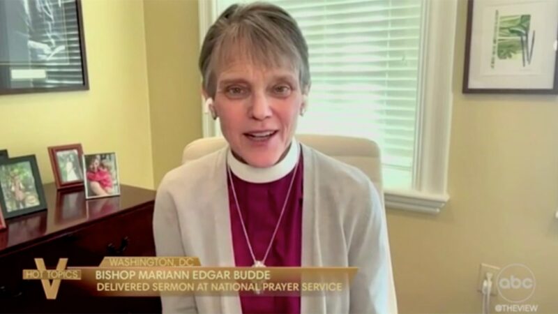 Bishop who lectured Trump says her sermon has been ‘politicized’