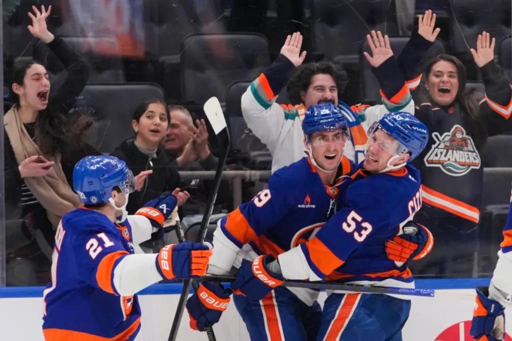 Brock Nelson’s OT goal leads Islanders to win over Hurricanes