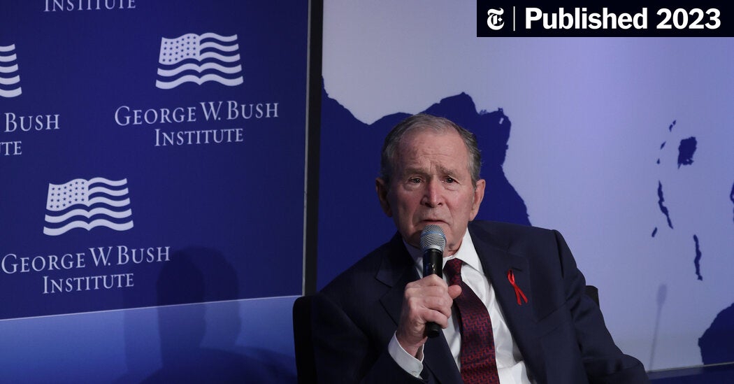 Bush’s Institute Issues an Urgent Plea for Congress to Renew His AIDS Program