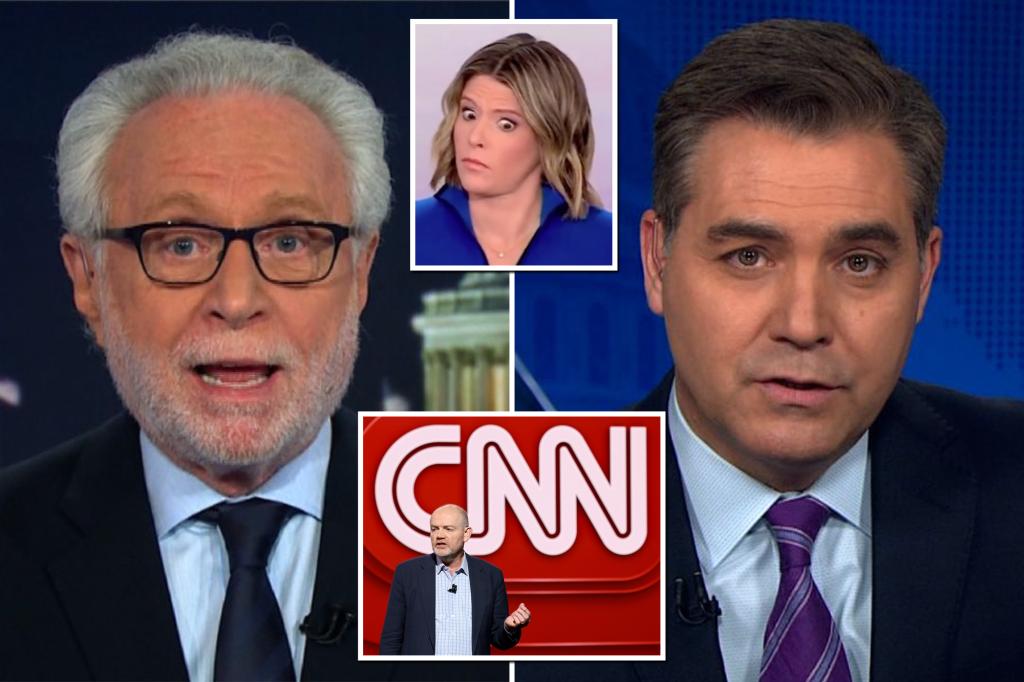 CNN to shift Wolf Blitzer to mornings in massive shakeup at network: report