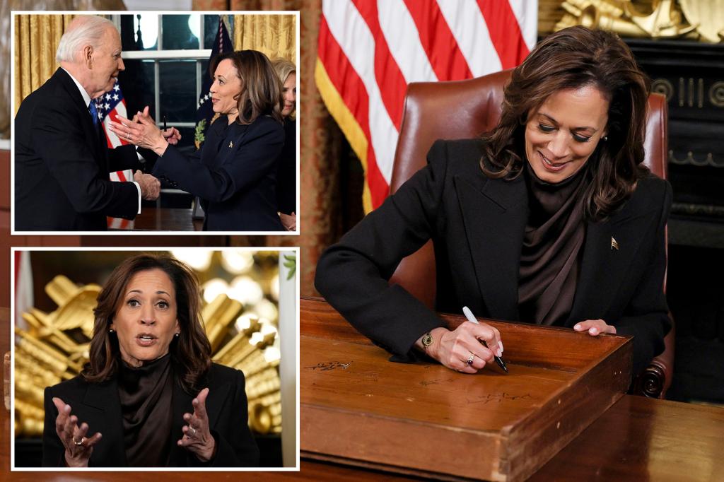 Cackling Kamala Harris vows not to ‘go quietly into the night,’ hints at political future