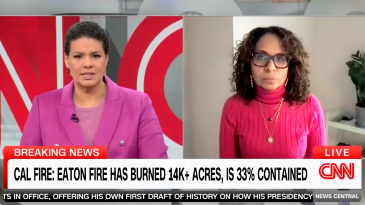 California congresswoman surprises CNN anchor with take about LA fires