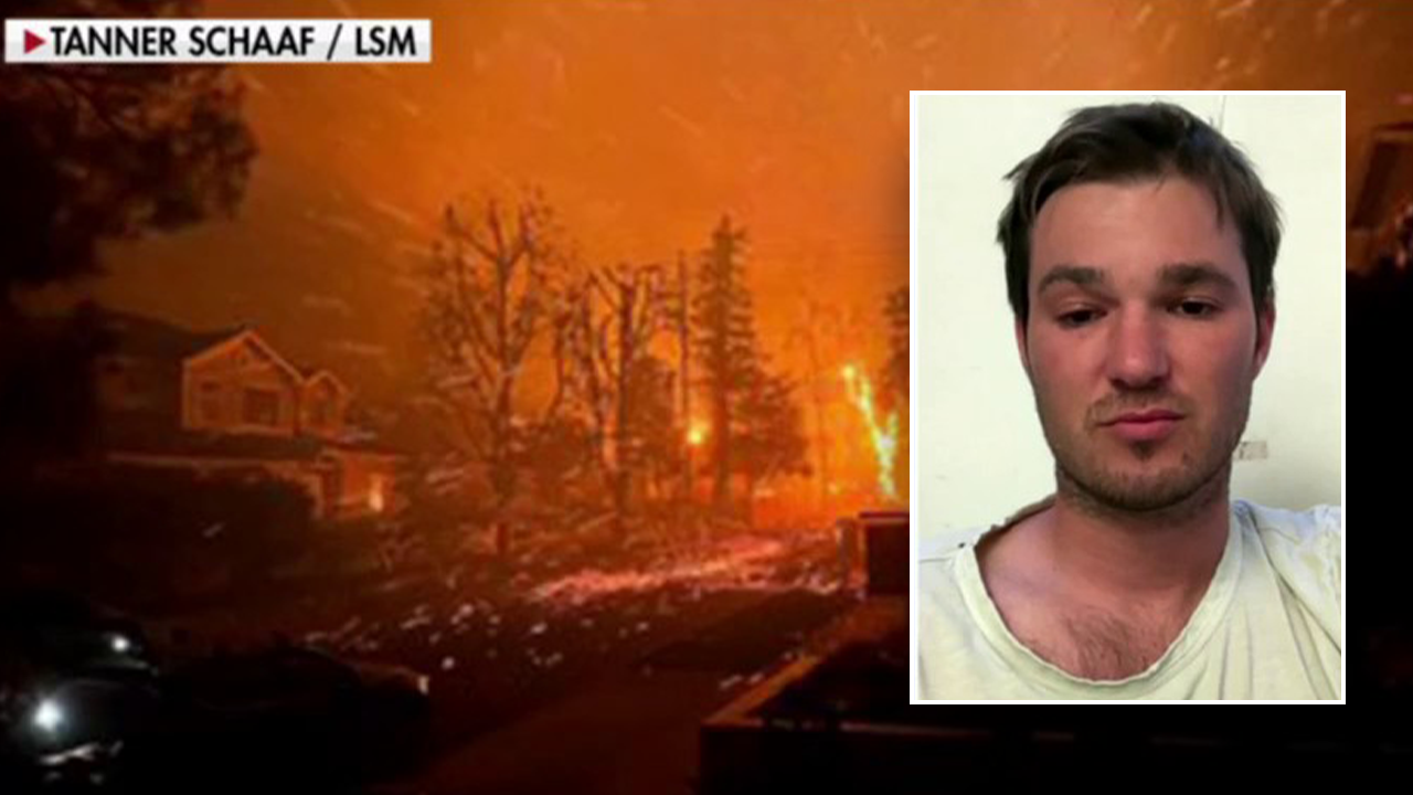 California resident ‘fought until we couldn’t fight any longer’ as wildfire engulfed home