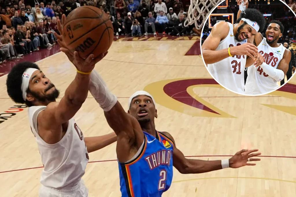 Cavaliers snap Thunder’s 15-game win streak in battle of NBA’s best