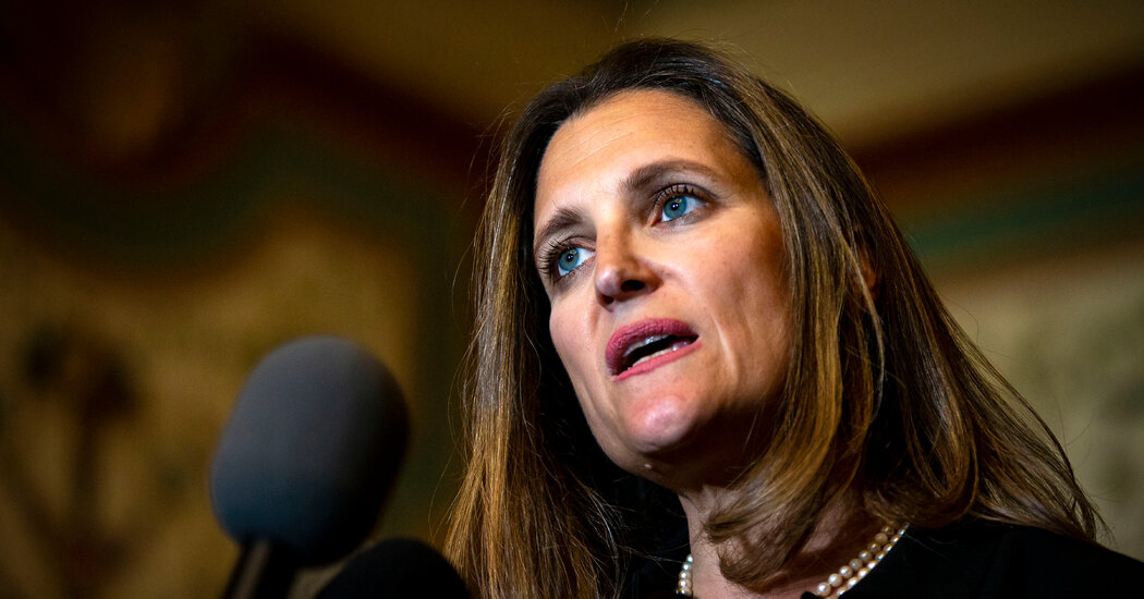 Chrystia Freeland, Justin Trudeau’s ‘Minister of Everything,’ Enters Race to Replace Him