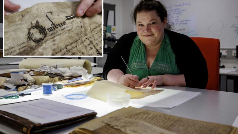 Conservationists work to preserve Ireland’s oldest documents dating back over six centuries