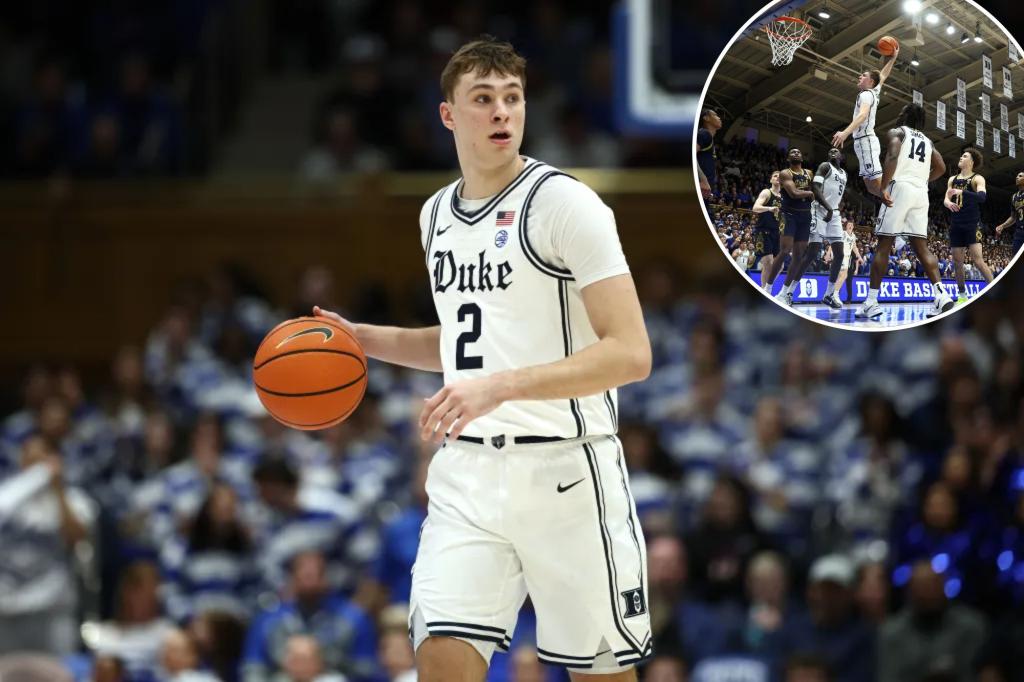 Cooper Flagg scores 42 points in historic Duke performance