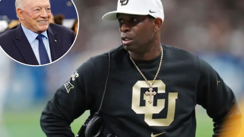 Cowboys’ Jerry Jones ‘enamored’ with idea of hiring Deion Sanders 