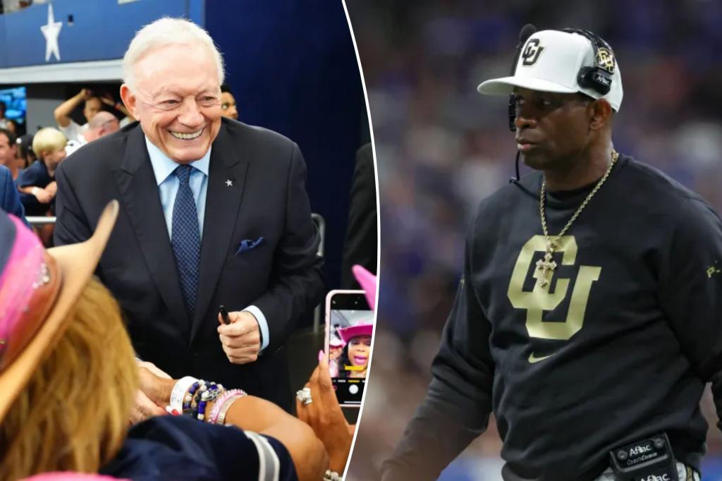 Deion Sanders, Jerry Jones have already talked Cowboys coaching job: ‘Some interest’