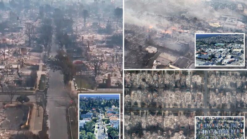 Devastation of Pacific Palisades shown in heartbreaking photos