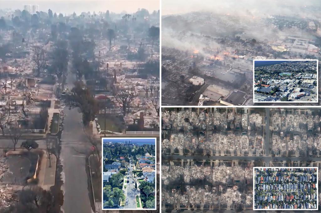 Devastation of Pacific Palisades shown in heartbreaking photos