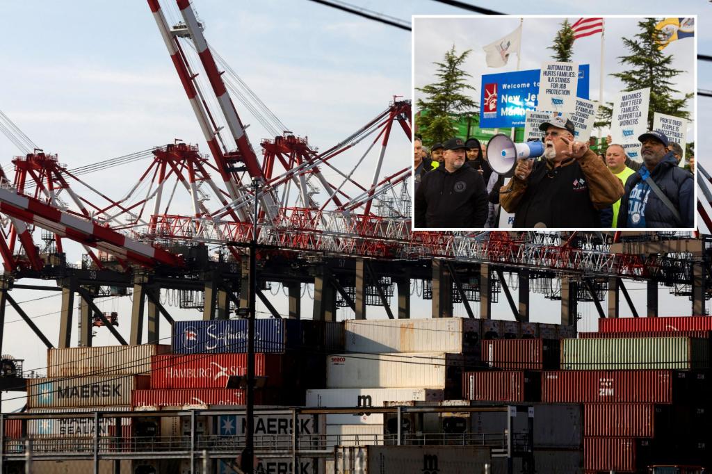 Dockworkers reach tentative deal with ports and shippers, averting a potential strike