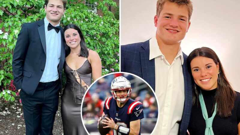 Patriots star Drake Maye gets engaged to girlfriend Ann Michael Hudson