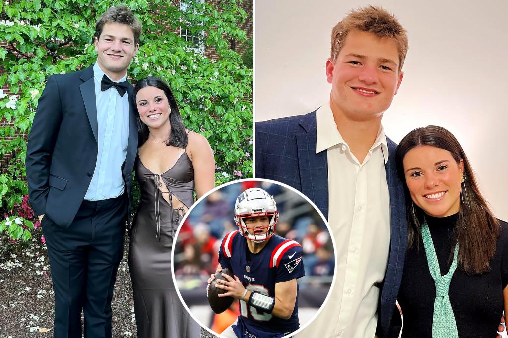 Patriots star Drake Maye gets engaged to girlfriend Ann Michael Hudson