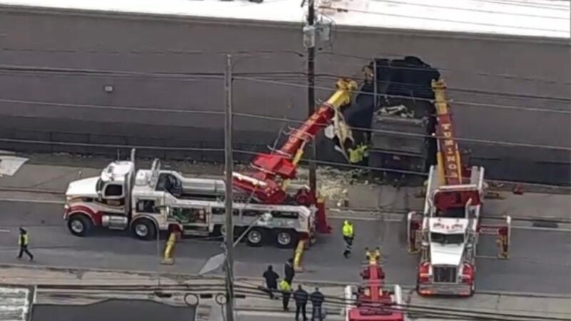 Dump truck smashes into NJ Target — leaving gaping hole and at least 6 people injured: reports