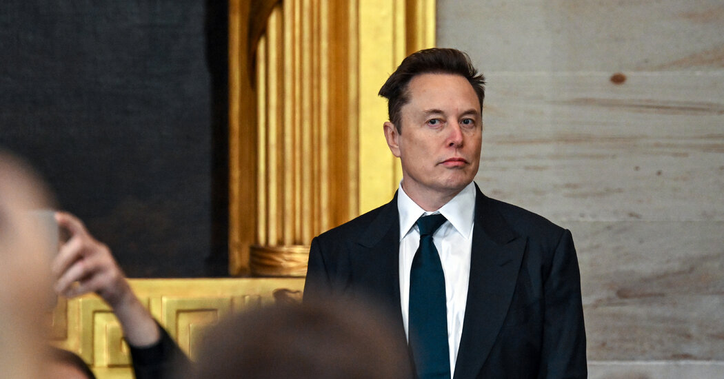 Elon Musk Casts Doubt on Trump’s $100 Billion Stargate A.I. Announcement