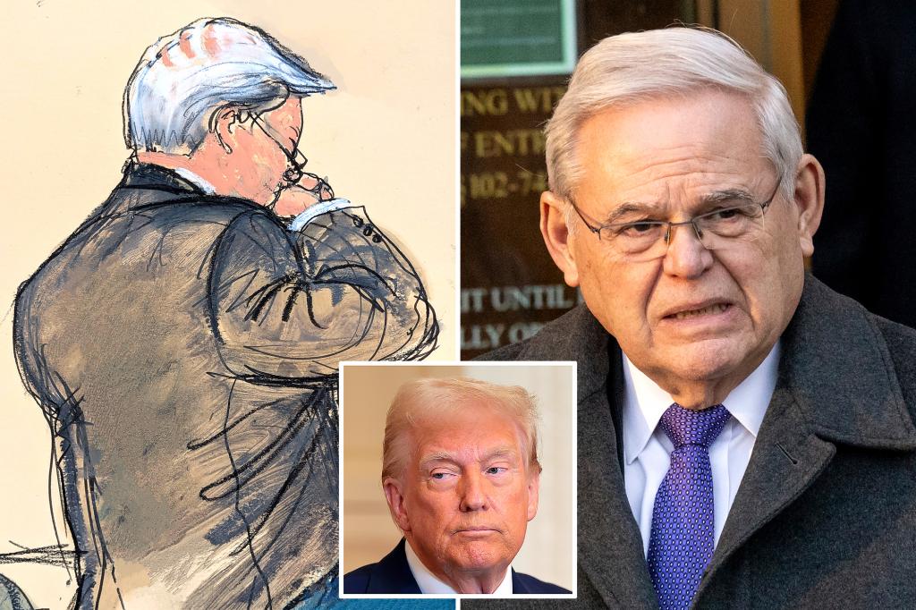 Ex- NJ Sen. Bob Menendez says ‘Trump was right’ about political prosecutions