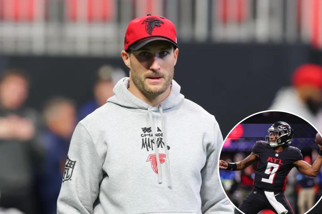 Falcons ‘comfortable’ with Kirk Cousins as backup quarterback as contract decision looms