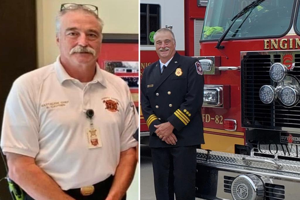 Fire chief James Bartholomew Cauthen killed in shooting after helping driver who hit deer