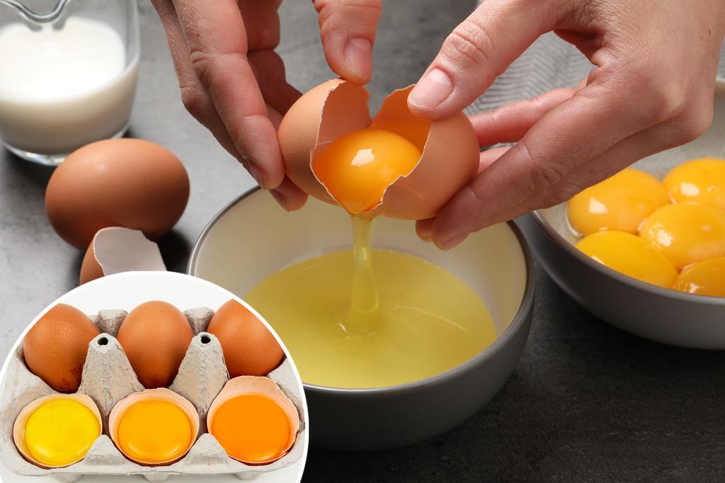 Food scientists reveal what the yolk color says about eggs