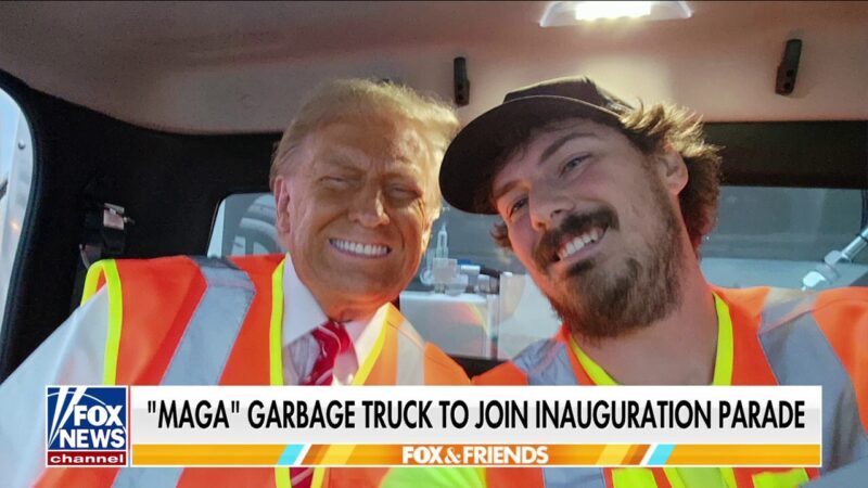 Garbage truck that drove Trump in viral campaign moment heads to inaugural parade