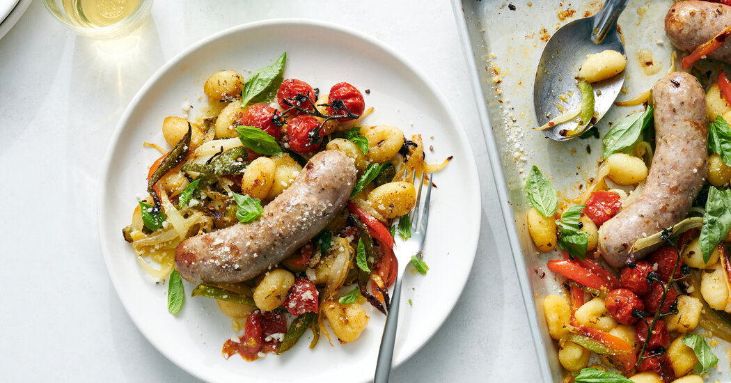 Gnocchi Shines With Sausage and Peppers